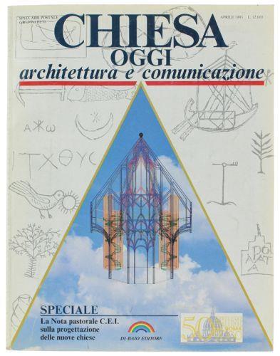 Chiesa Oggi - Architettura E Communicazione. N. 4 - Aprile 1993 - copertina