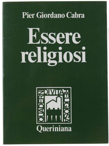 Essere Religiosi - copertina