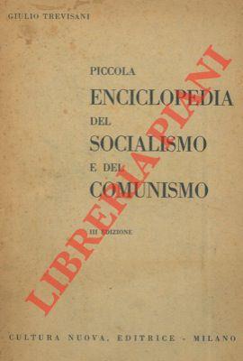 Piccola enciclopedia del socialismo e del comunismo - Giulio Trevisani - copertina