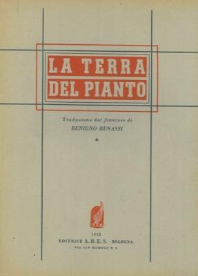 La terra del pianto - Benigno Benassi - copertina
