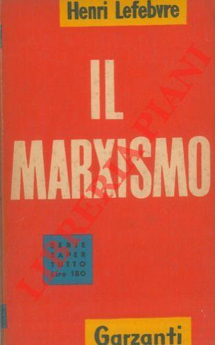 Il marxismo - Henri Lefebvre - copertina
