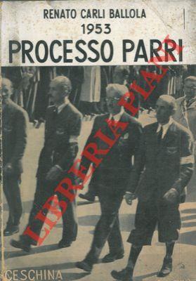 1953. Processo Parri - copertina