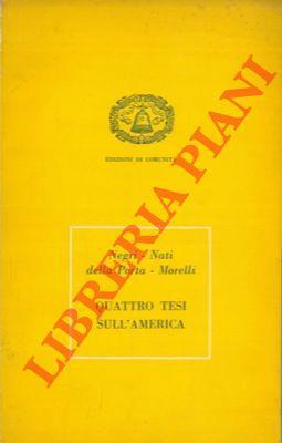 Quattro tesi sull'America - copertina