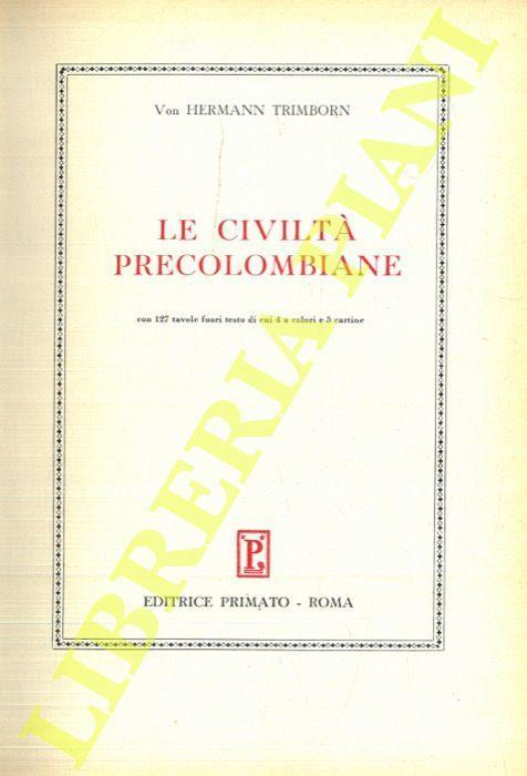 Le civiltà precolombiane - copertina