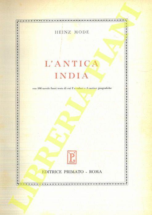 L' antica India - copertina