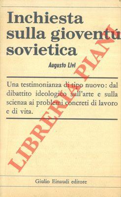 Inchiesta sulla gioventù sovietica - Augusto Olivi - copertina