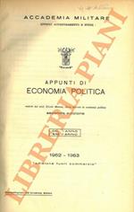 Appunti di economia politica