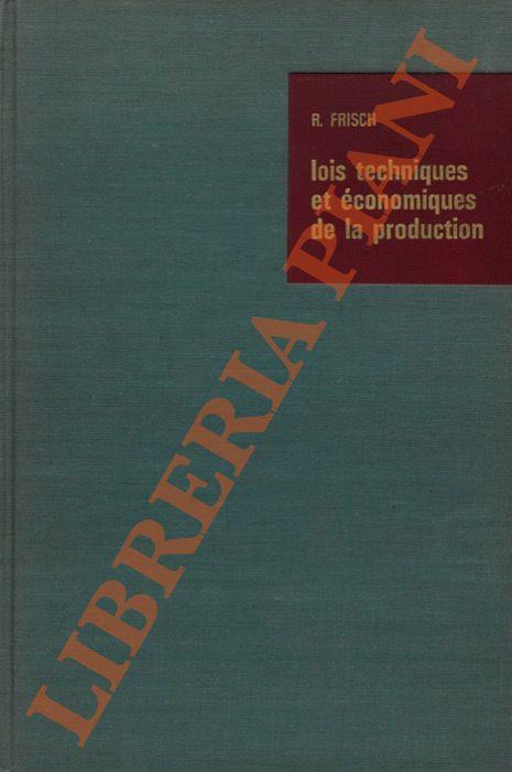 Lois Techniques et Economiques de la Production - copertina