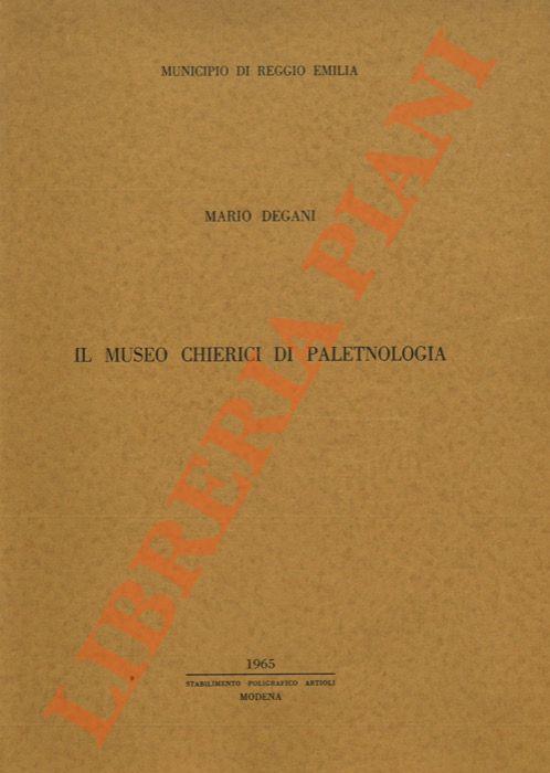Il Museo Chierici di Paleontologia - Marco Degani - copertina