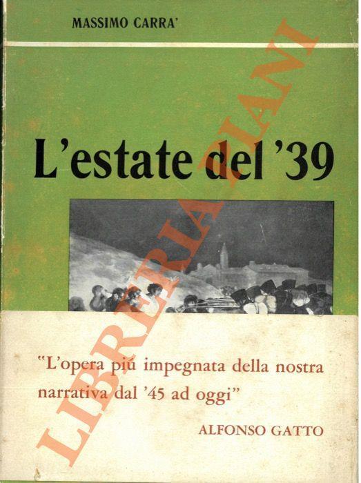 L’estate del 39 - copertina