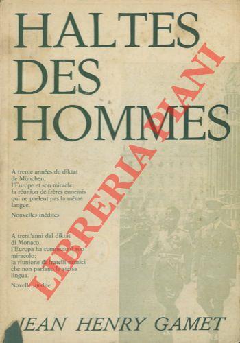 Haltes des hommes - copertina