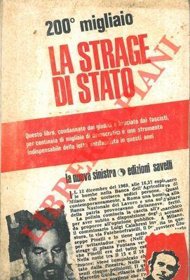 La strage di stato. Controinchiesta. Nuova edizione aggiornata - copertina