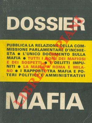 Dossier mafia - Alberto Consiglio - copertina