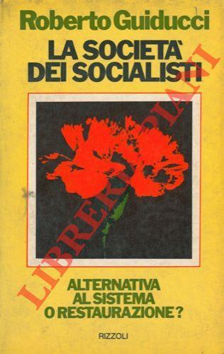 La società dei socialisti - Roberto Guiducci - copertina