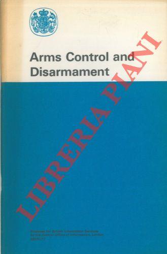 Arms Control and Disarmament