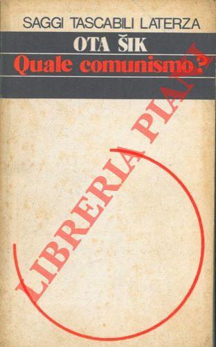 Quale comunismo?