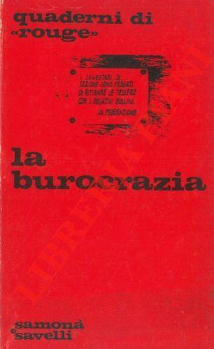 La burocrazia - copertina