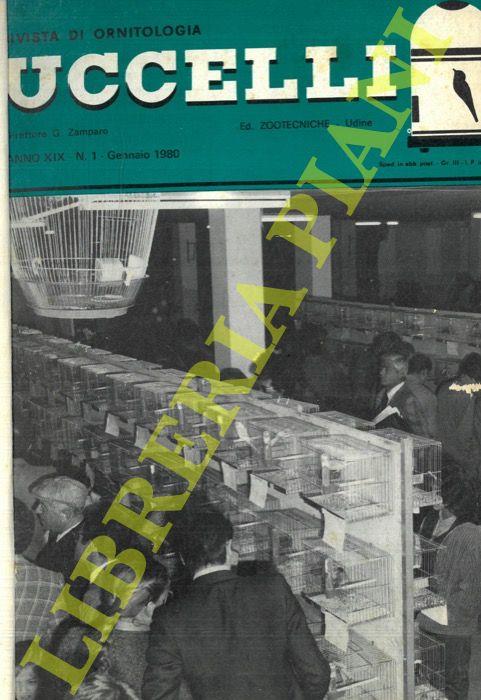 Uccelli. Rivista di Ornitologia. Anno XIX. 1980