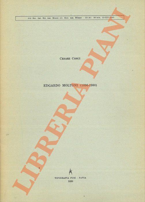 Edgardo Moltoni (1896-1980). Unita : Bibliografia del Dr. Edgardo Moltoni