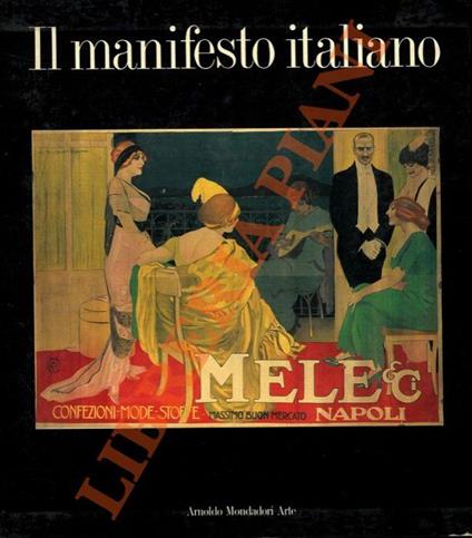Il manifesto italiano. 1882/1925 - Luigi Menegazzi - copertina
