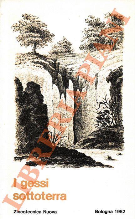 I gessi sottoterra. Sensazioni di un viaggio tra le arcane forme ed i colori del buio mondo chiuso nei gessi bolognesi - Paolo Forti - copertina
