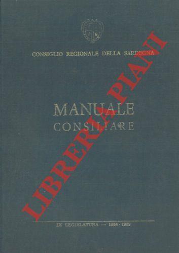 Manuale consiliare - copertina
