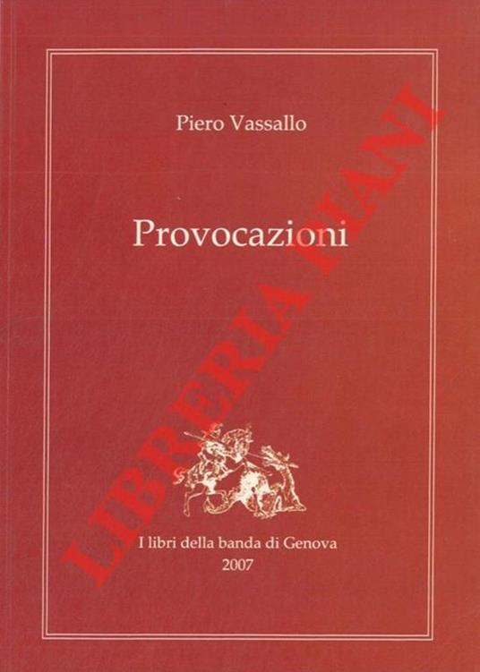 Provocazioni - Piero Vassallo - copertina