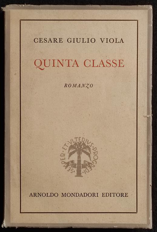 Quinta Classe - Cesare Giulio Viola - copertina