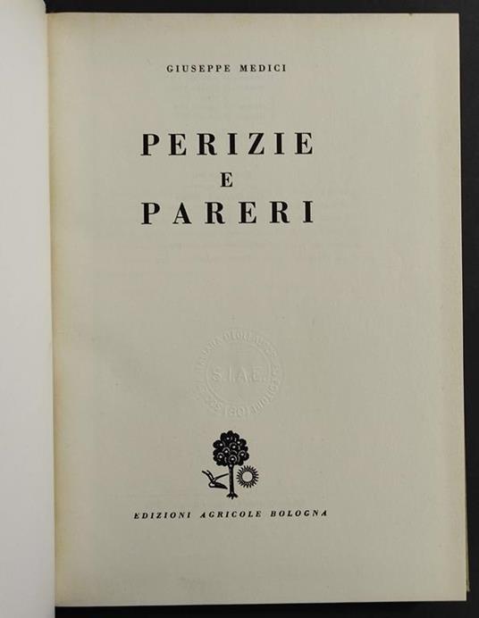 Perizie e Pareri - copertina