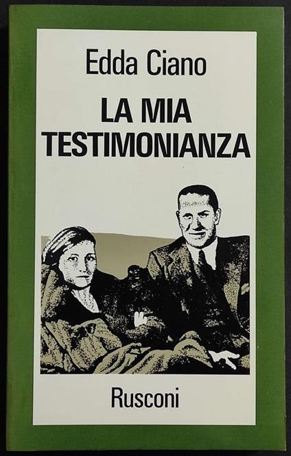 La Mia Testimonianza - copertina
