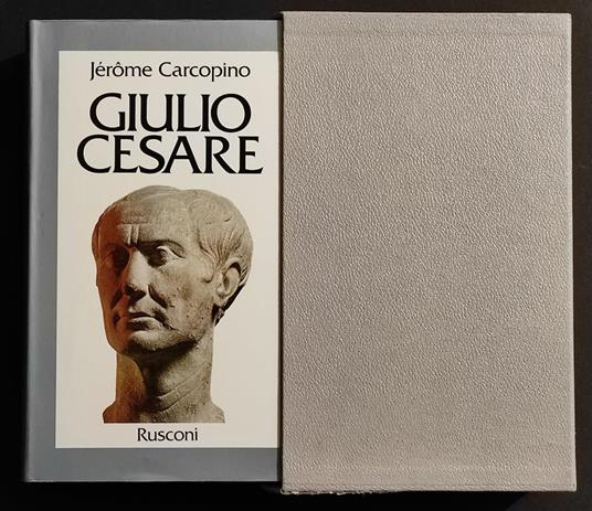 Giulio Cesare - Jérôme Carcopino - copertina
