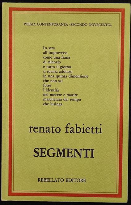 Renato Fabietti - Renato Fabietti - copertina