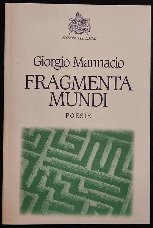 Fragmenta Mundi - Giorgio Mannacio - copertina
