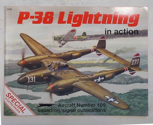 P-38 Lithning in action - copertina