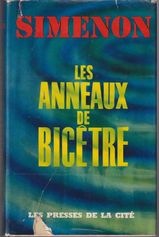 Les anneaux de Bicetre - Georges Simenon - copertina