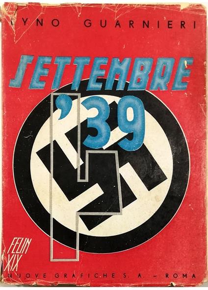Settembre '39 Terzo volume - Lyno Guarnieri - copertina