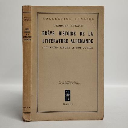 Brève histoire de la littérature allemande: (Du XVIIIe siècle à nos jours) - copertina