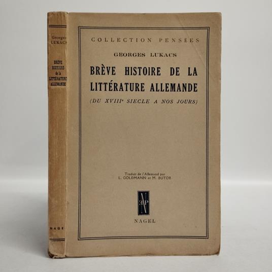 Brève histoire de la littérature allemande: (Du XVIIIe siècle à nos jours) - copertina