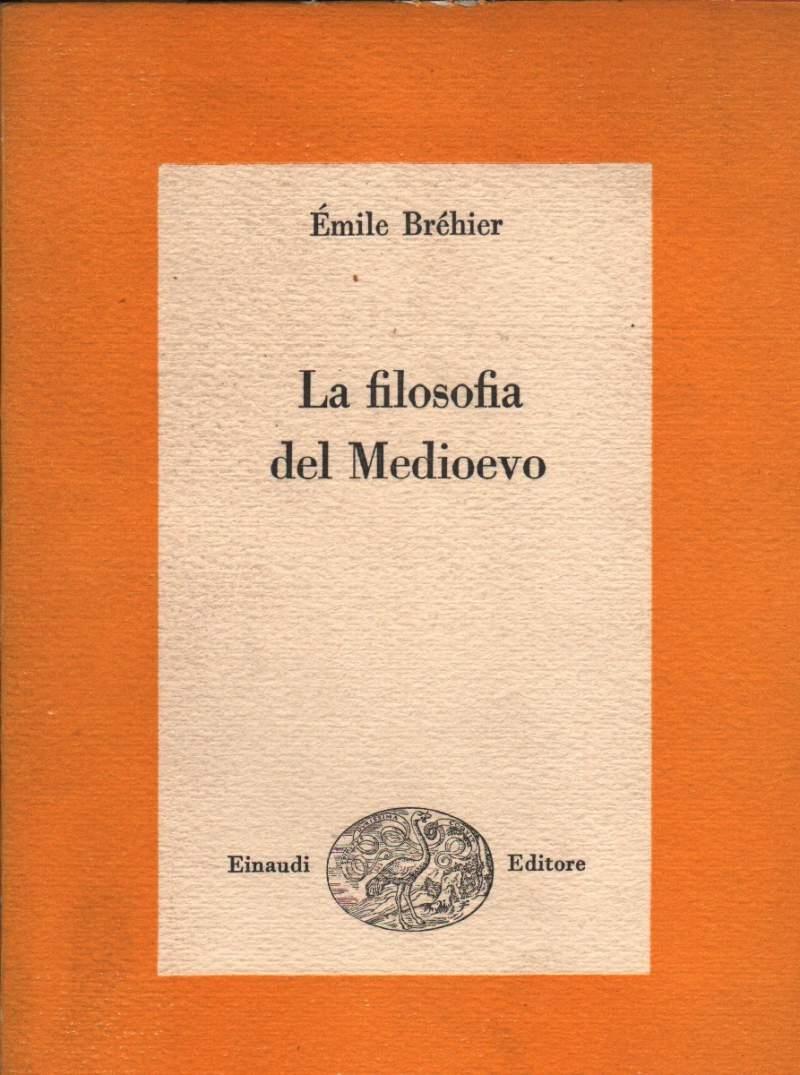 La Filosofia Del Medioevo