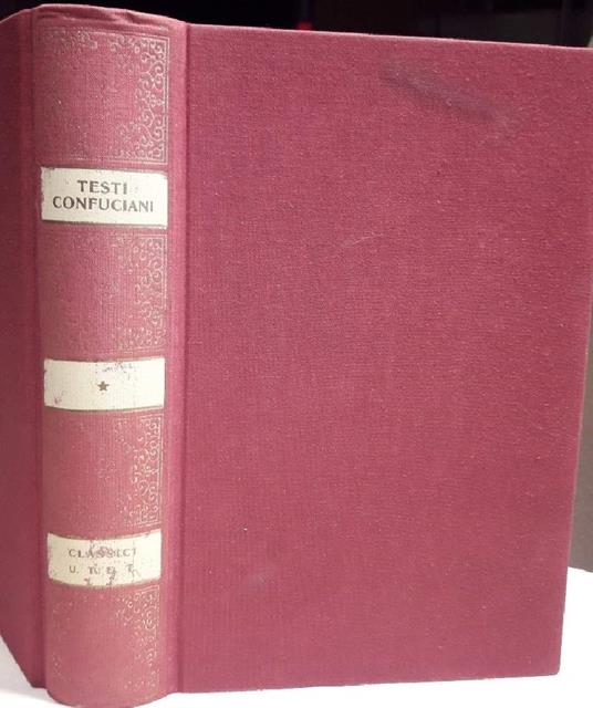 Testi Confuciani - copertina