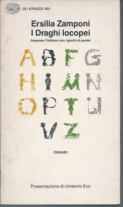I Draghi Iacopei - Imparare L'italiano con I Giochi di Parole - Ersilia Zamponi - copertina