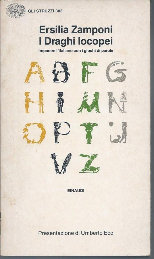 I Draghi Iacopei - Imparare L'italiano con I Giochi di Parole - Ersilia Zamponi - copertina