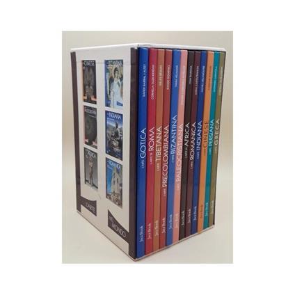 L' arte Nel Mondo -12 Voll. in Cofanetto - copertina