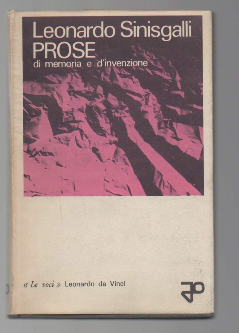 Prose di Memoria e D'invenzione