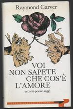 Voi Non Sapete Che Cos'è L'amore Racconti - Poesie - Saggi 