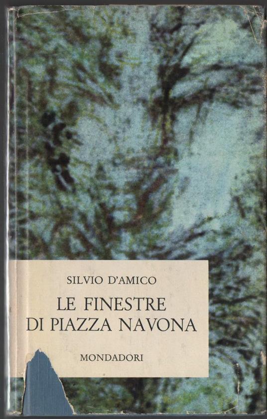 Le Finestre di Piazza Navona  - Silvio D'Amico - copertina