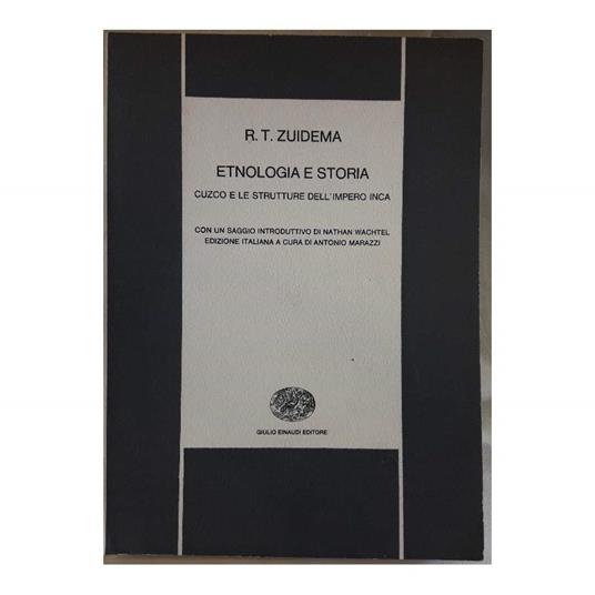 Etnologia e Storia-cuzco e Le Strutture Dell'impero Inca - copertina