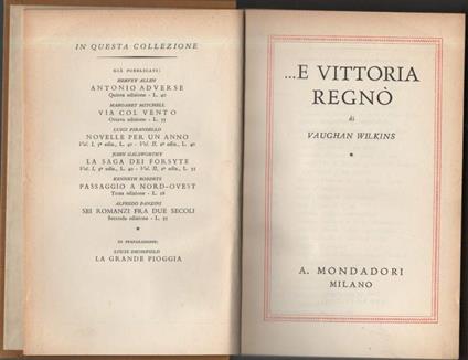 ...E Vittoria Regnò  - copertina