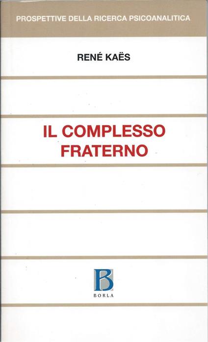 Il Complesso Fraterno - copertina