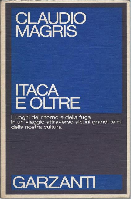 Itaca e Oltre - Claudio Magris - copertina